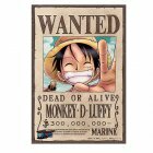 Mini puzzle Wanted - Luffy + cadre photo offert