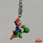 Porte-clés Mario sur Yoshi - WII Mascot