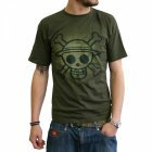ONE PIECE - T-shirt Skull with map Ver. kaki (Taille M) photo thumbnail
